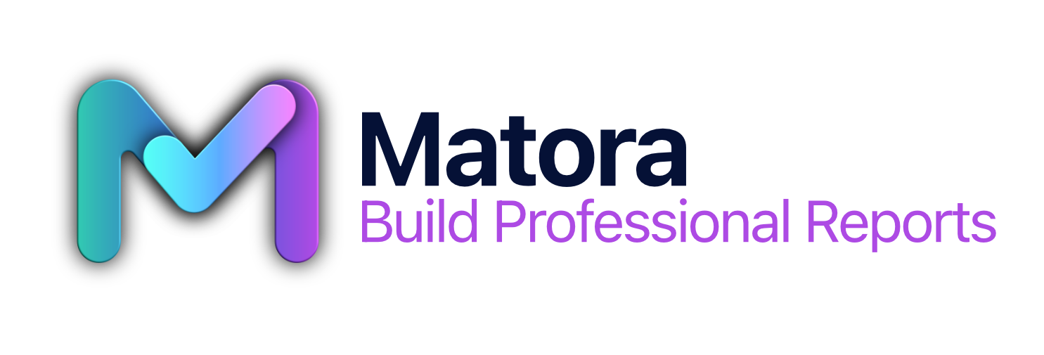 Matora - Build Professional Reports